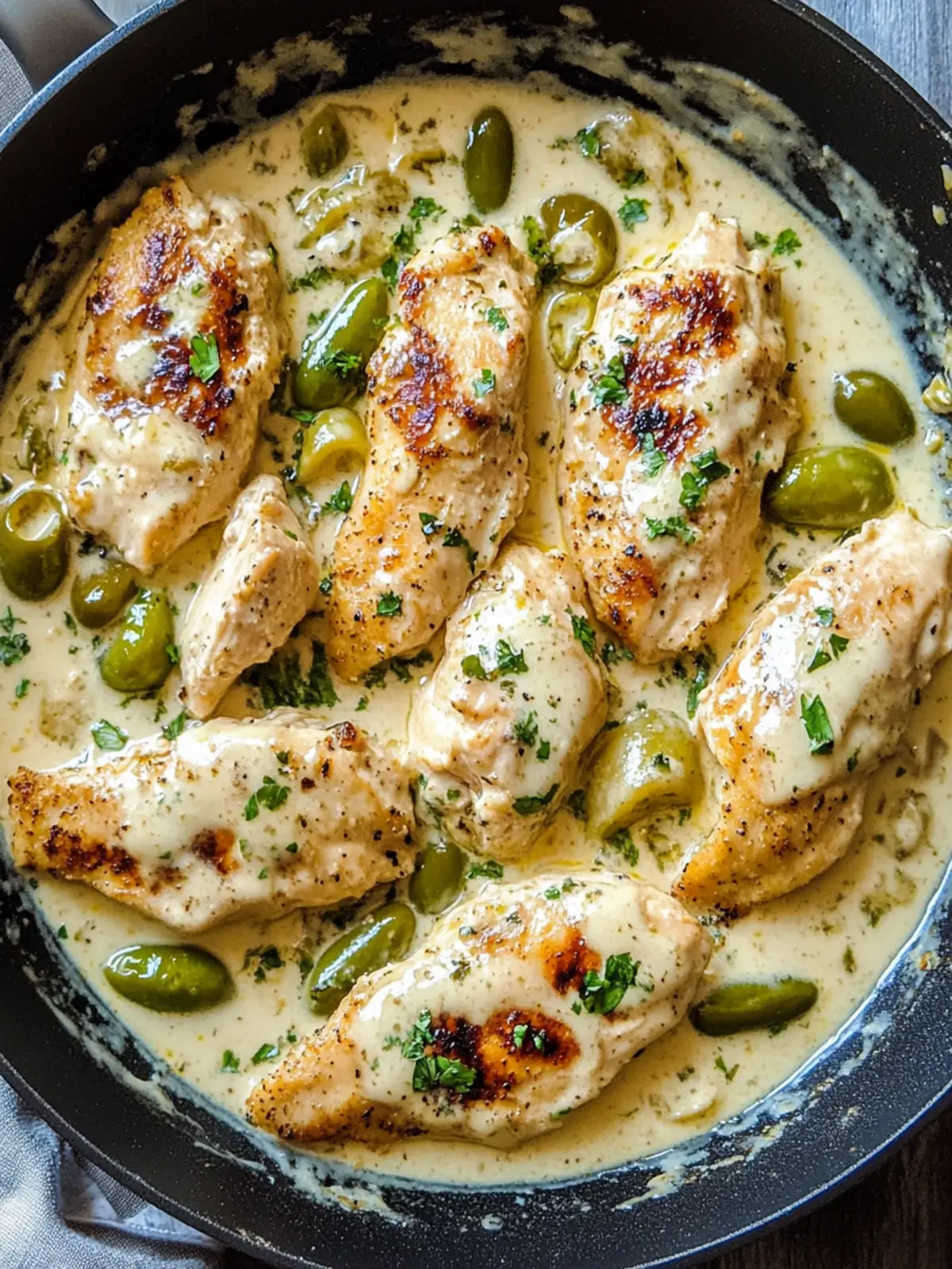 Savor Creamy Pepperoncini Chicken Skillet in Just 30 Minutes 3 Creamy Pepperoncini Chicken Skillet