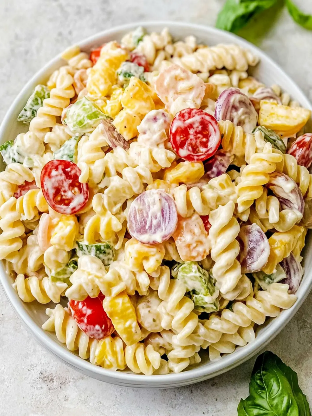 Creamy Pasta Salad: Your New Favorite Summer Side Dish 2 Creamy Pasta Salad
