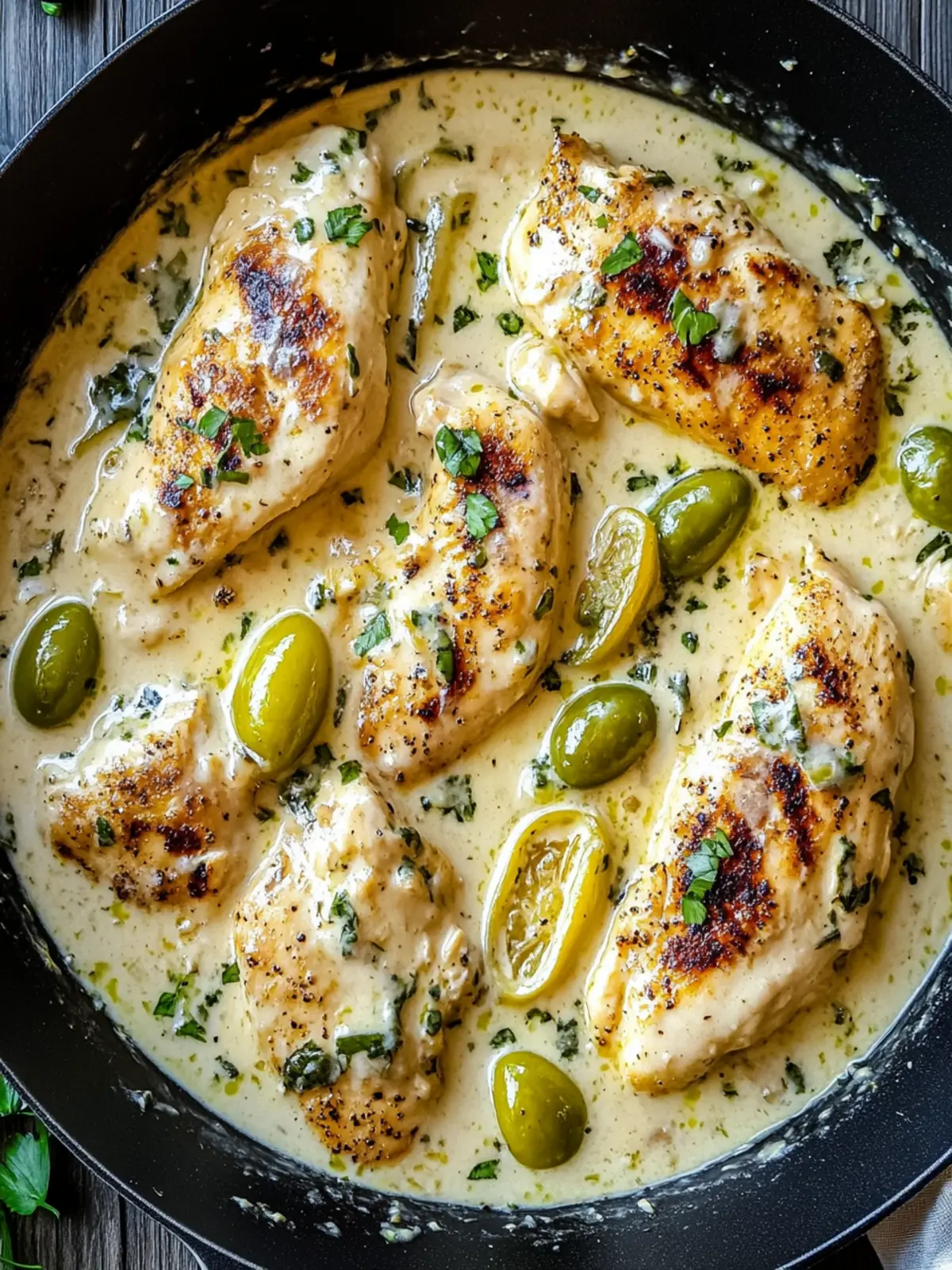 Savor Creamy Pepperoncini Chicken Skillet in Just 30 Minutes 2 Creamy Pepperoncini Chicken Skillet
