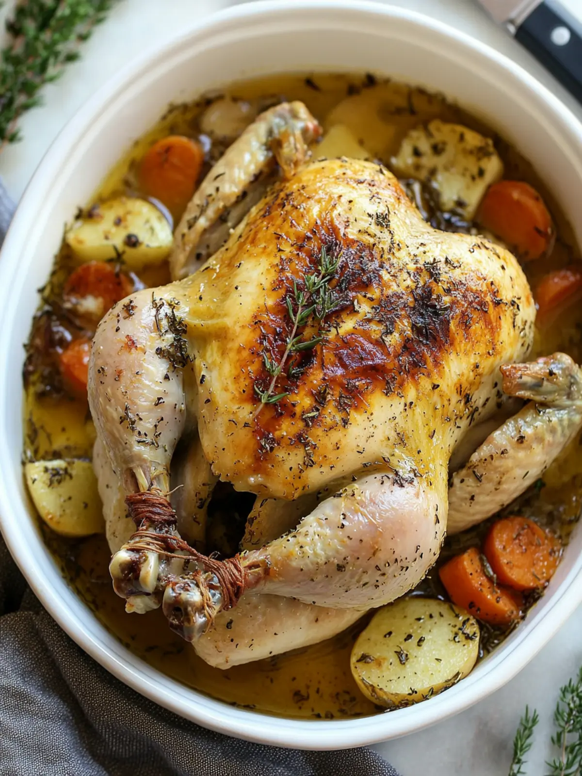 Juicy Slow Cooker Whole Chicken with Veggies You'll Love 5 Juicy Slow Cooker Whole Chicken