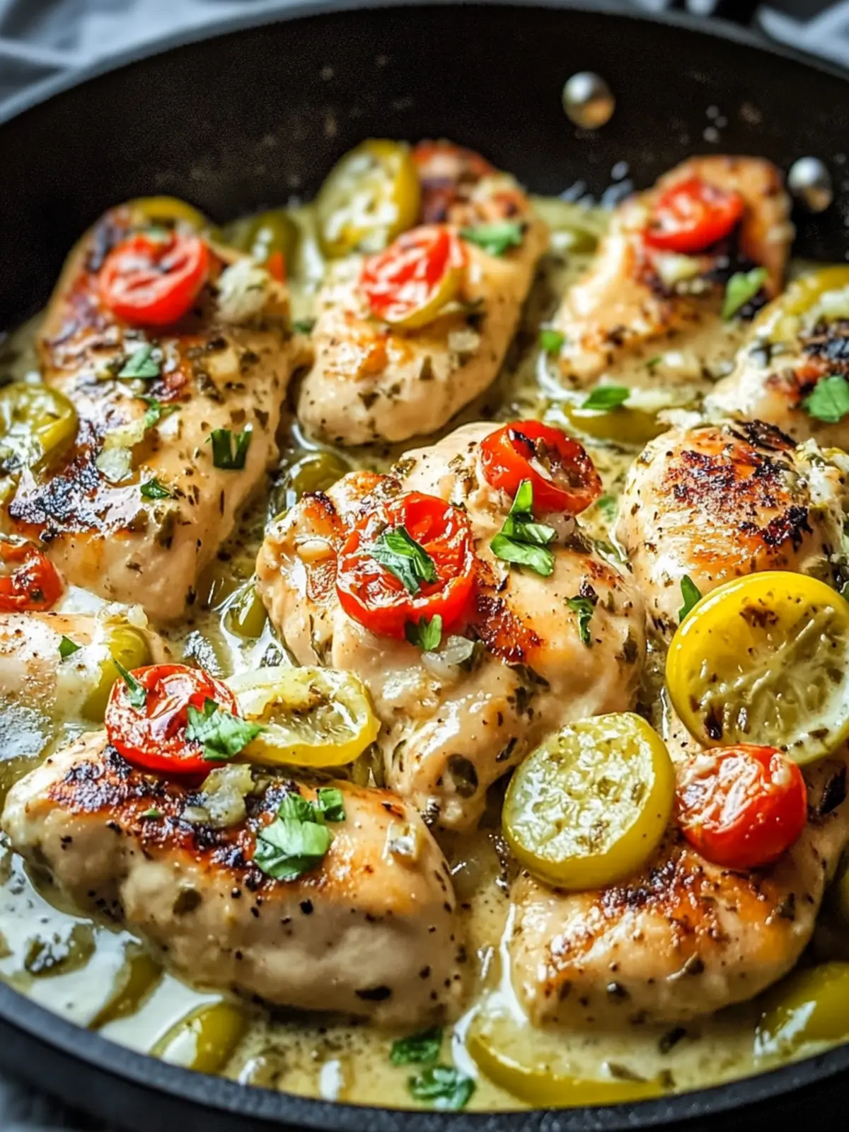Pepperoncini Chicken Skillet: Your New Favorite One-Pan Meal 2 Pepperoncini Chicken Skillet