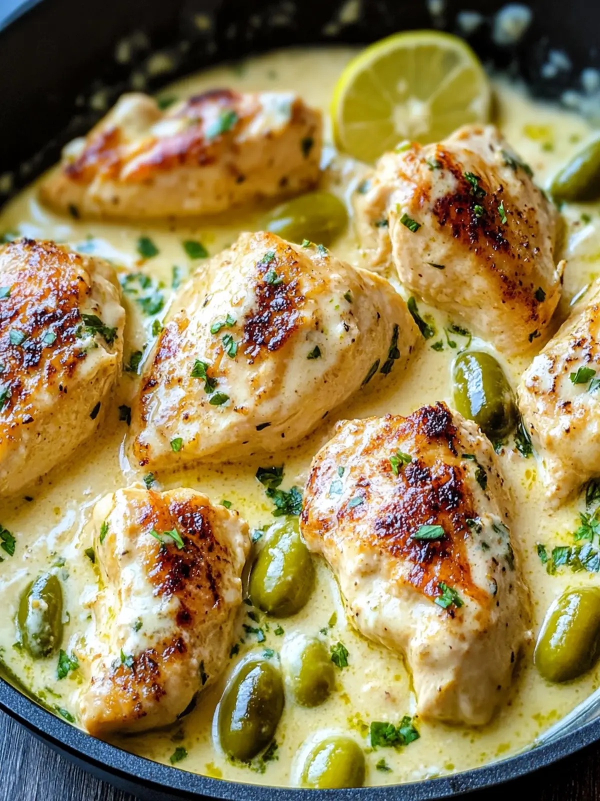 Savor Creamy Pepperoncini Chicken Skillet in Just 30 Minutes 4 Creamy Pepperoncini Chicken Skillet