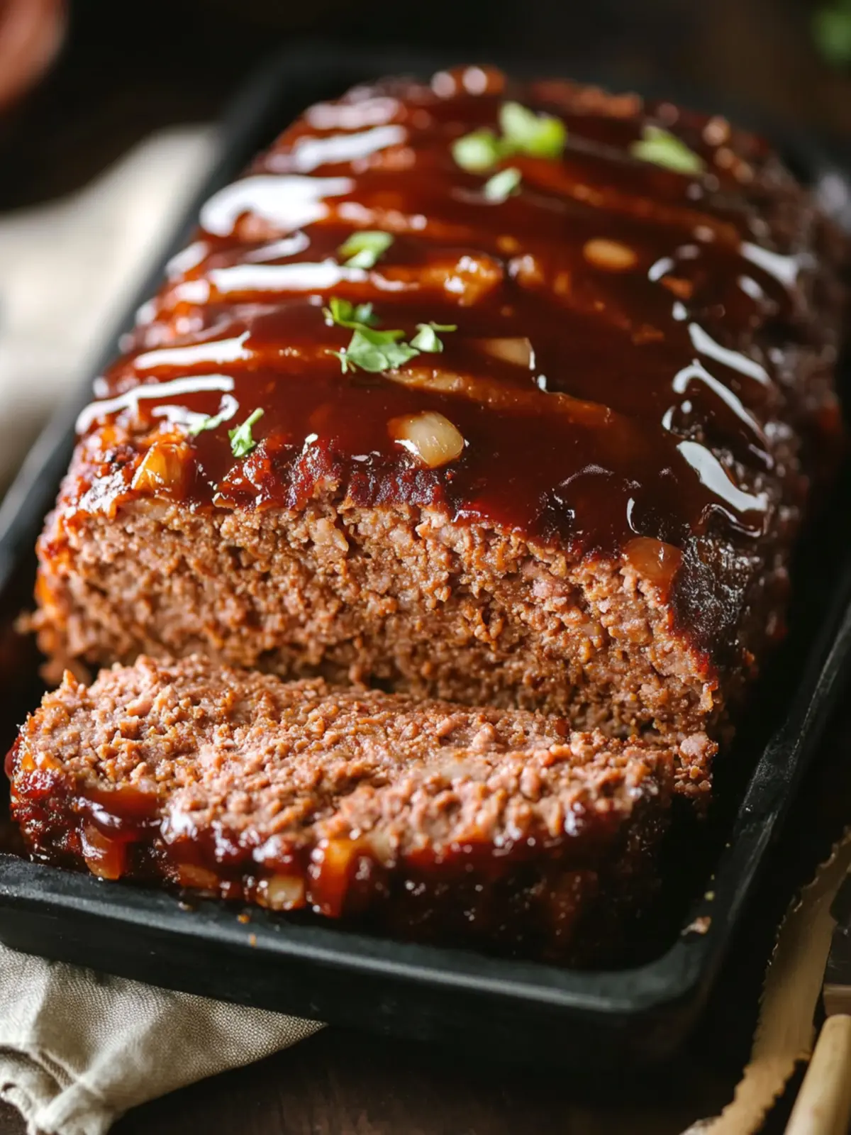 Savory Beef and Pork Meatloaf with a Tangy Glaze Delight 3 Beef and Pork Meatloaf