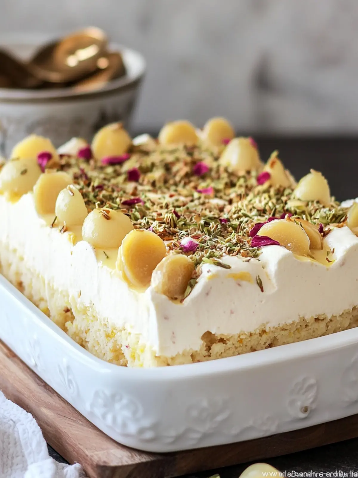 Delicious No Bake Rasmalai Cake: A Sweet Treat You’ll Love 2 No Bake Rasmalai Cake