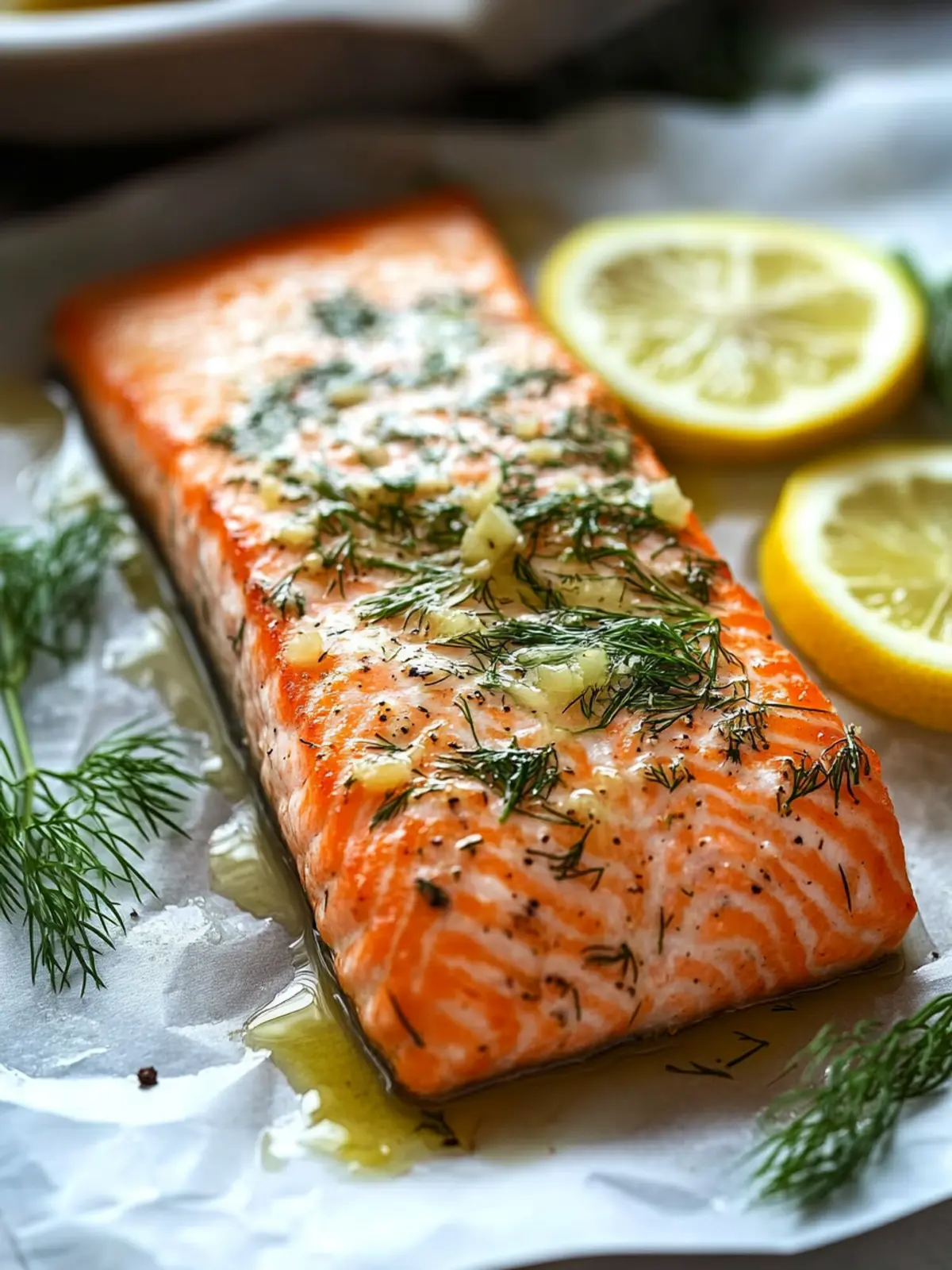 Baked Salmon with Dill and Lemon for Effortless Dinner Bliss 2 Baked Salmon with Dill and Lemon