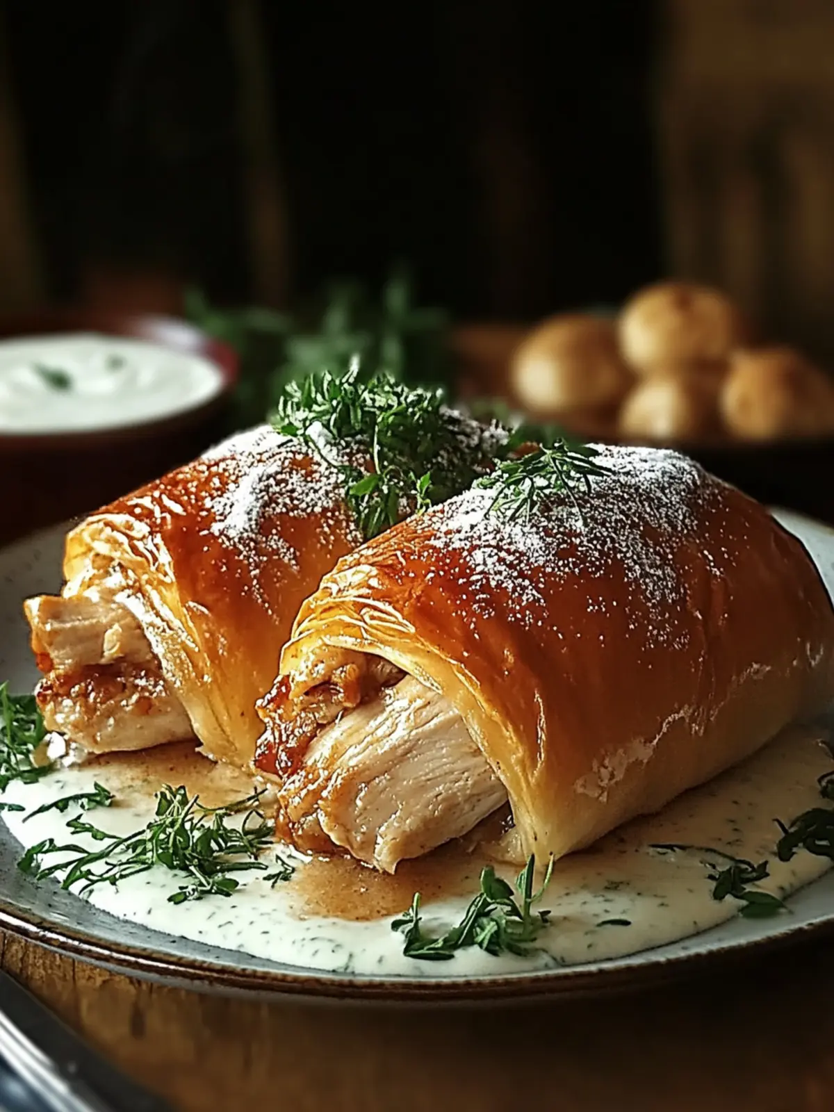 Irresistible Chicken Pillows with Creamy Parmesan Delight 5 Irresistible Chicken Pillows