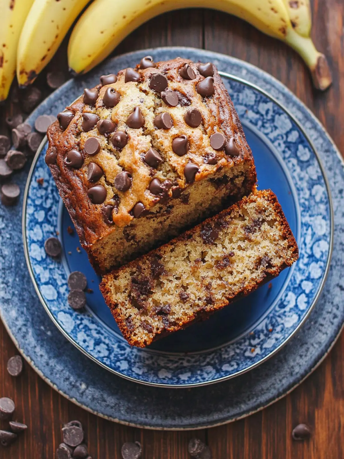 Irresistibly Moist Chocolate Chip Banana Bread Recipe 4 Chocolate Chip Banana Bread