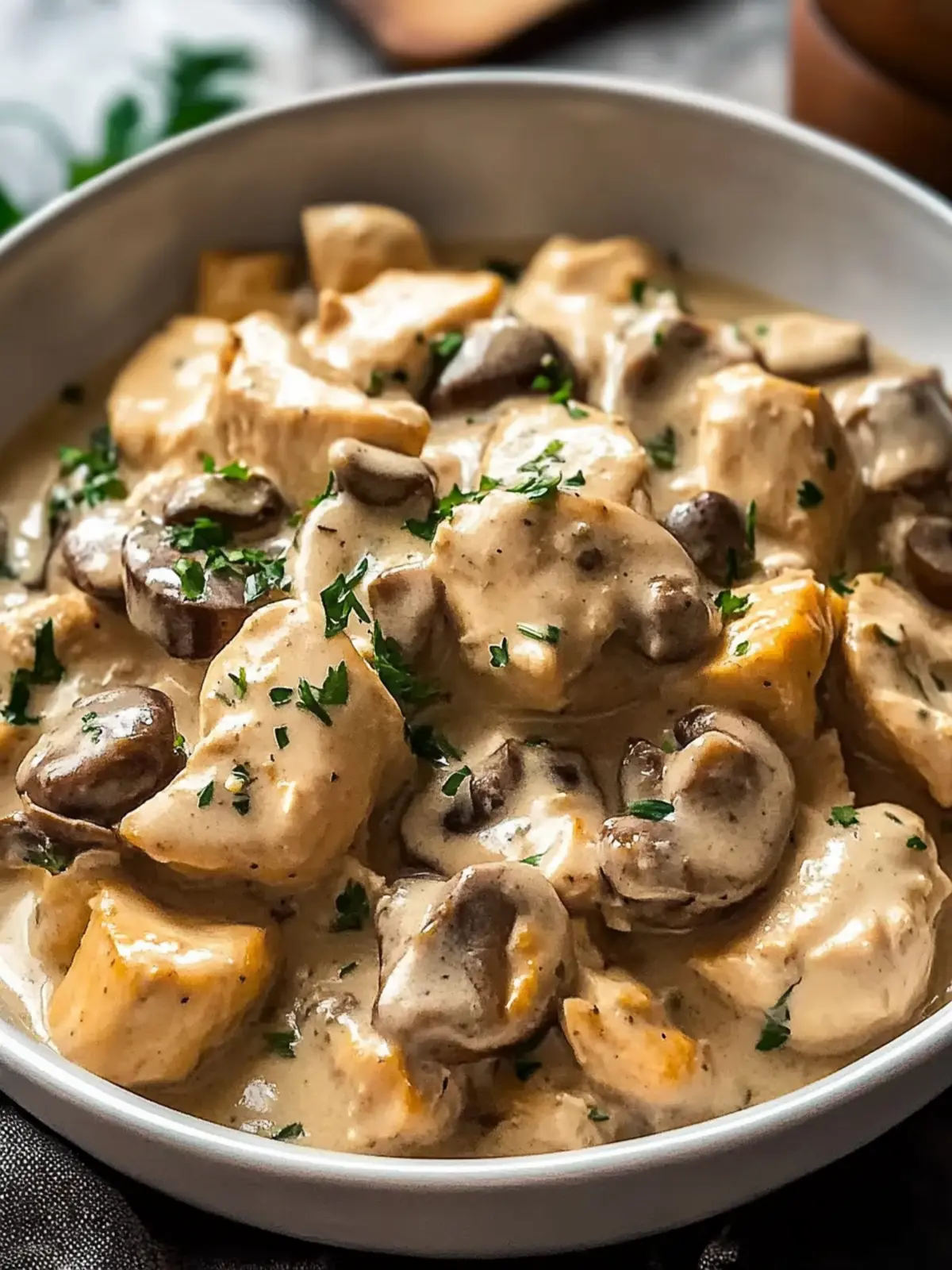 Creamy Rich Chicken Stroganoff: Comfort Food Done Right 4 Rich Chicken Stroganoff