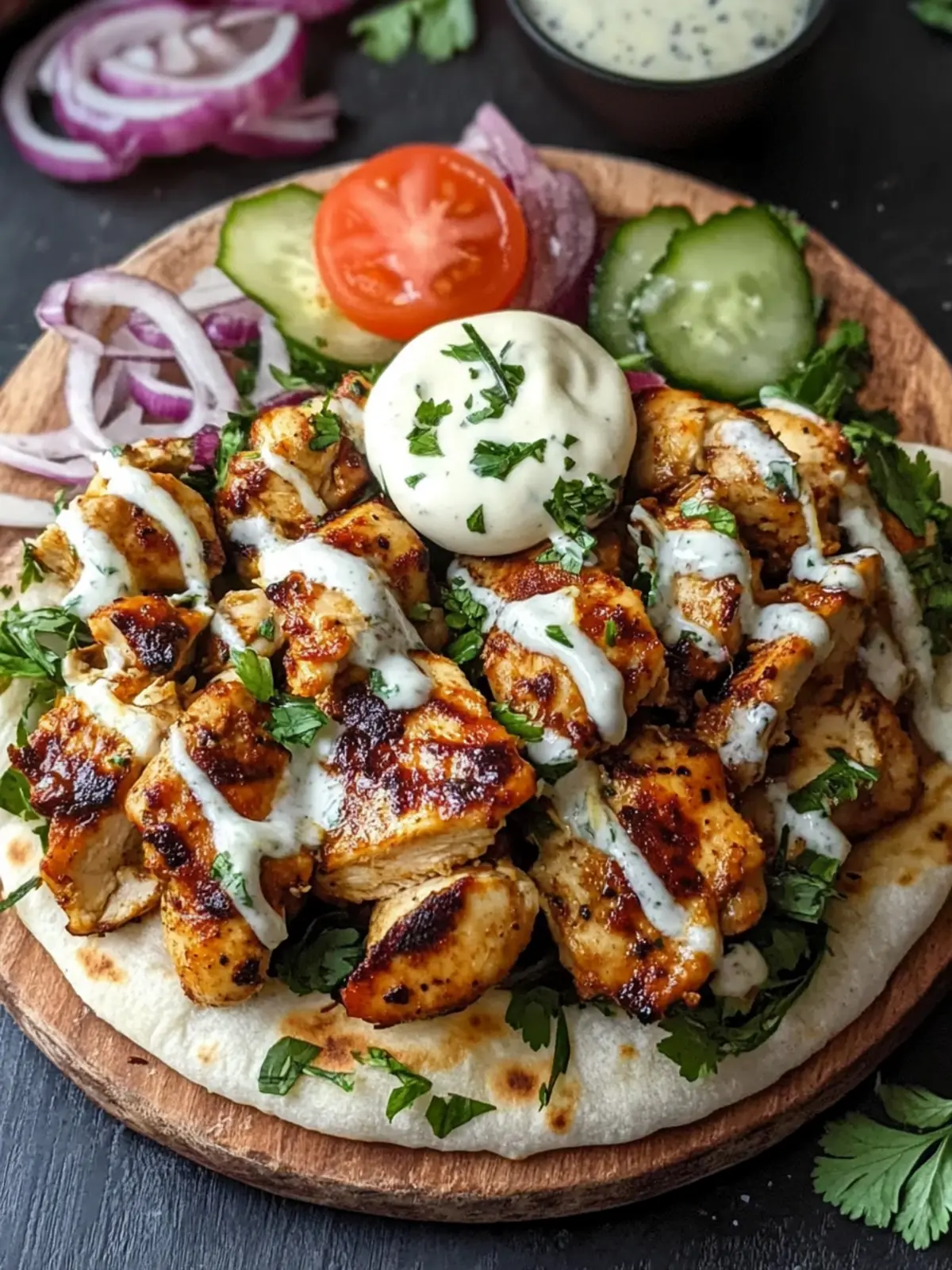 Delicious Chicken Shawarma with Garlic Sauce for Easy Dinners 4 Chicken Shawarma with Garlic Sauce