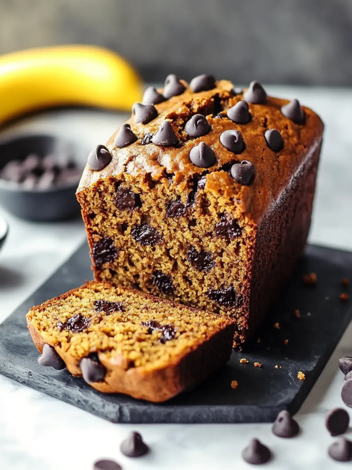 Cozy Banana Chocolate Chip Pumpkin Bread for Fall Bliss 3 Banana Chocolate Chip Pumpkin Bread