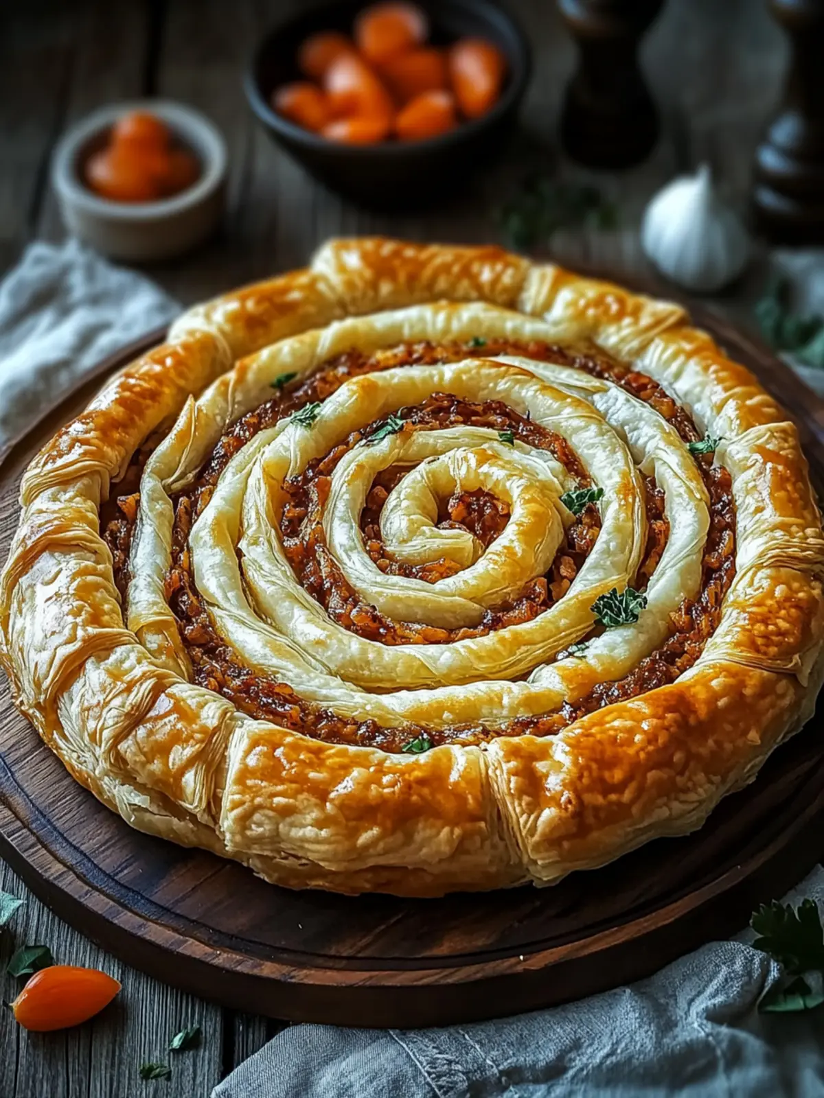 Flaky Turkish Spiral Borek: A Savory Delight for Everyone 5 Flaky Turkish Spiral Borek