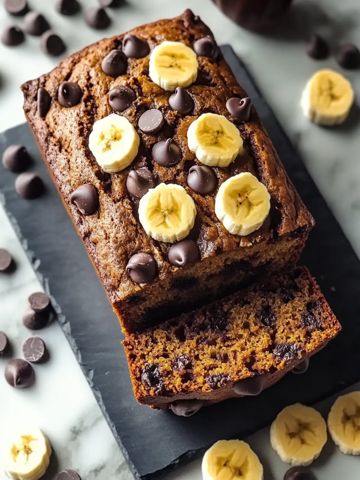 Cozy Banana Chocolate Chip Pumpkin Bread for Fall Bliss 4 Banana Chocolate Chip Pumpkin Bread