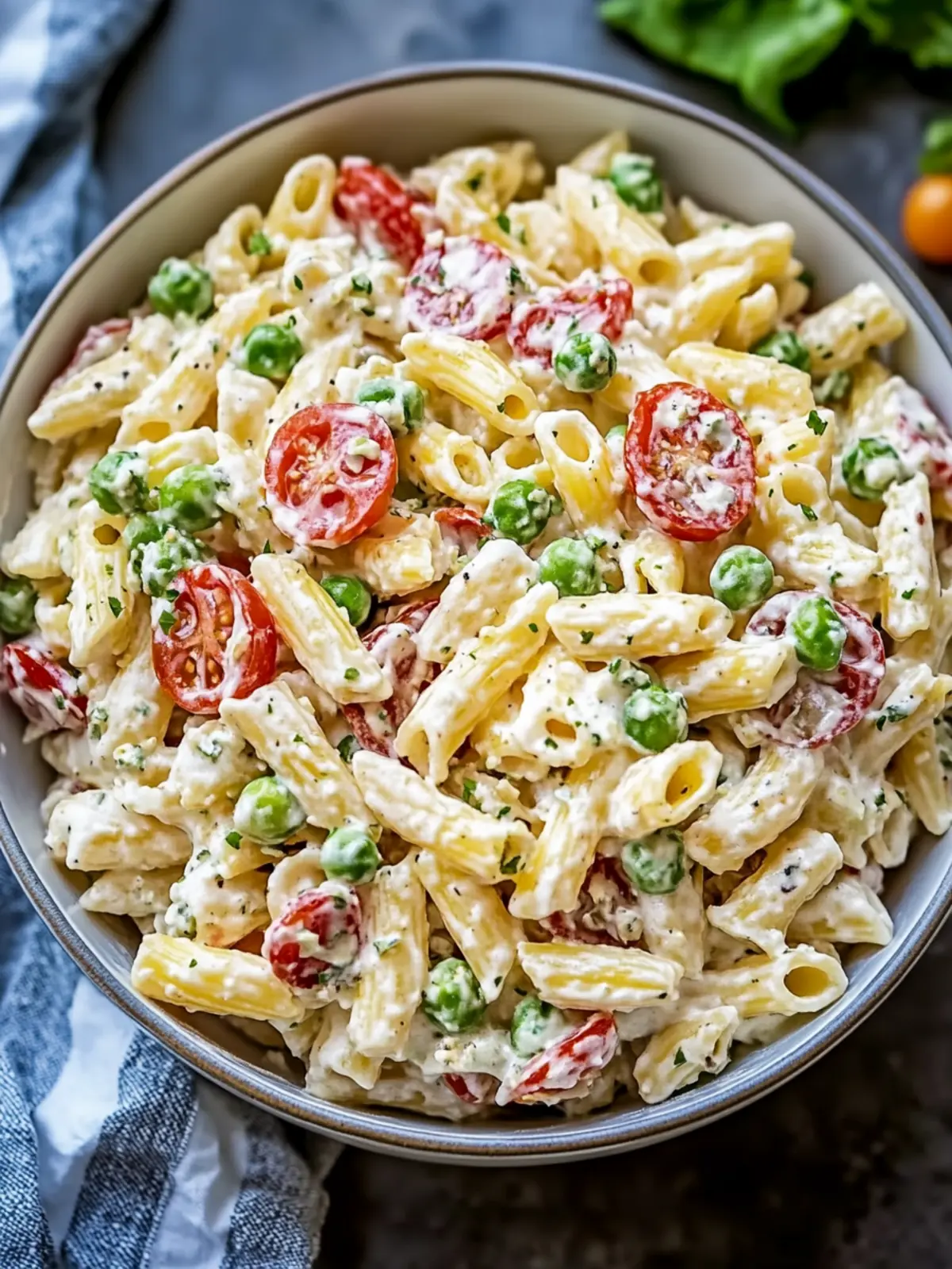 Ultimate Creamy Pasta Salad: Your New Favorite Potluck Hit 4 Ultimate Creamy Pasta Salad