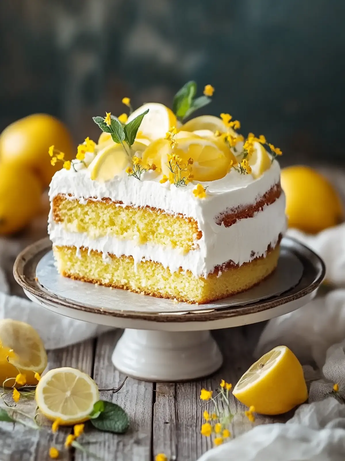 Lemon Lush Cake: Your Easy No-Bake Dessert Delight 4 Lemon Lush Cake