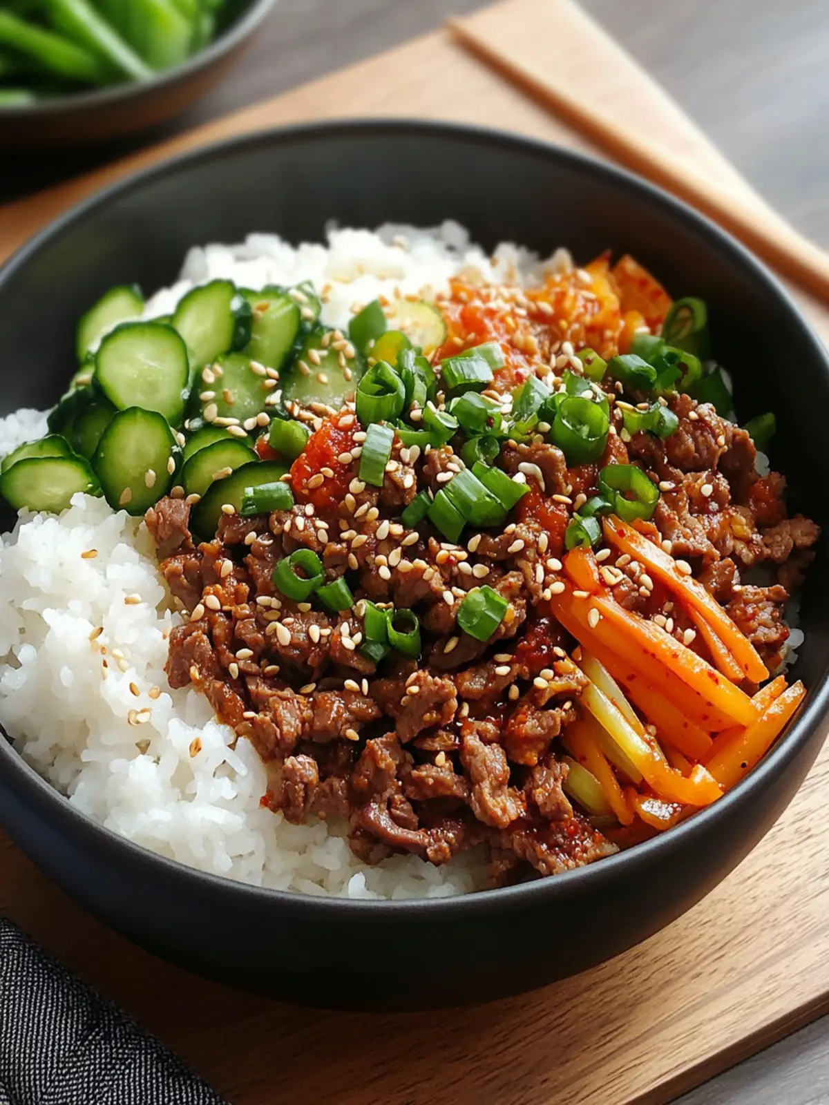 Savory Korean Beef Bowl: Quick, Easy Comfort in 20 Minutes 5 Korean Beef Bowl