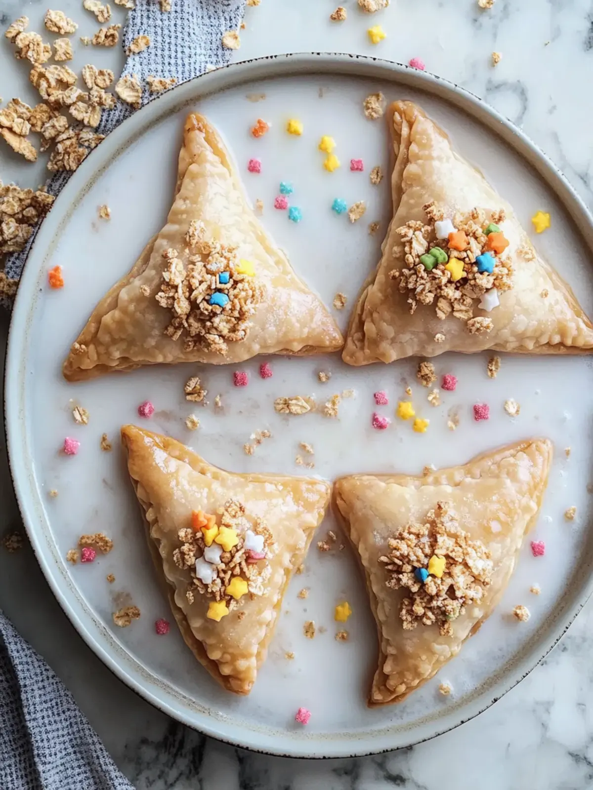 Milk and Cereal Hamantaschen: A Fun Twist on a Classic! 4 Milk and Cereal Hamantaschen