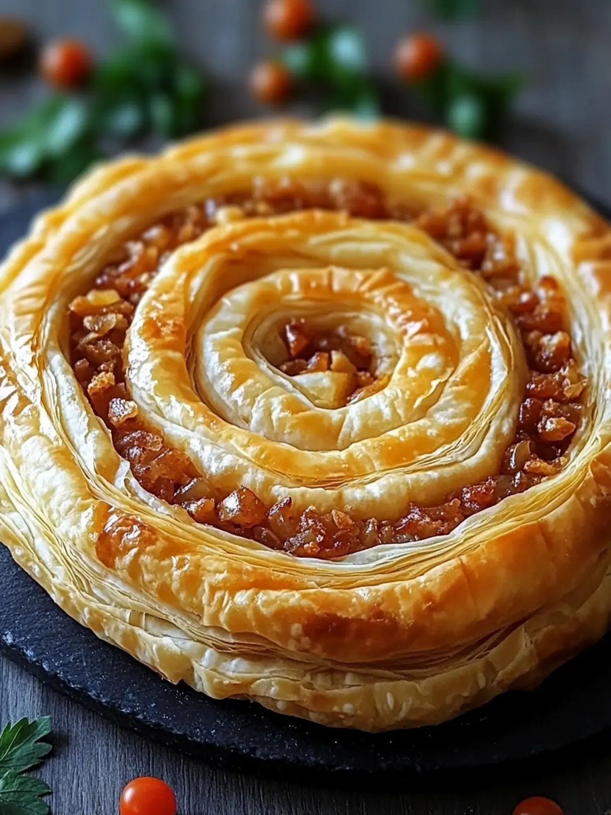 Flaky Turkish Spiral Borek: A Savory Delight for Everyone 3 Flaky Turkish Spiral Borek