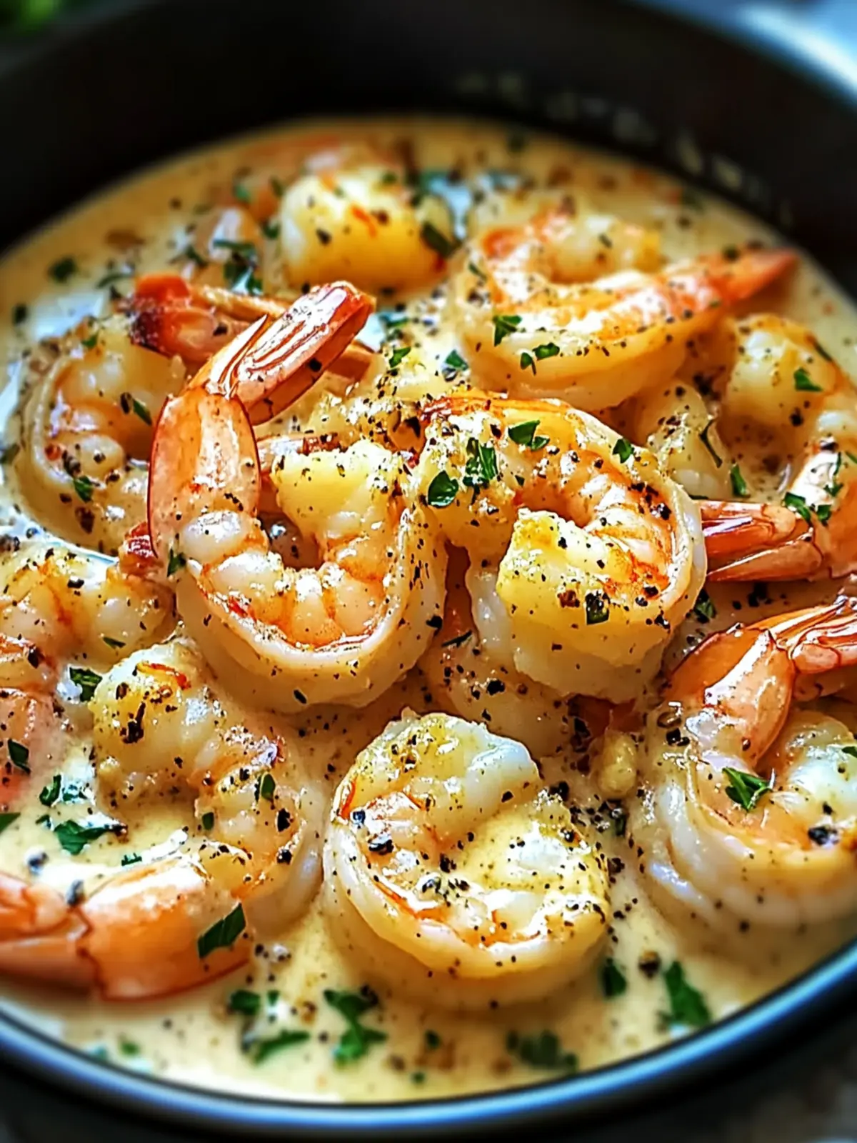 Savory Creamy Garlic Shrimp Ready in 15 Minutes Flat 4 Creamy Garlic Shrimp