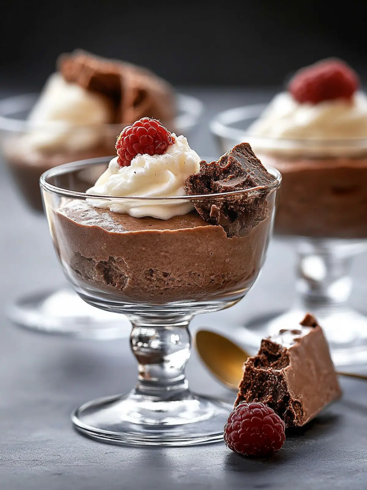 Indulge in 4-Ingredient Dark Chocolate Mousse Bliss 4 Dark Chocolate Mousse