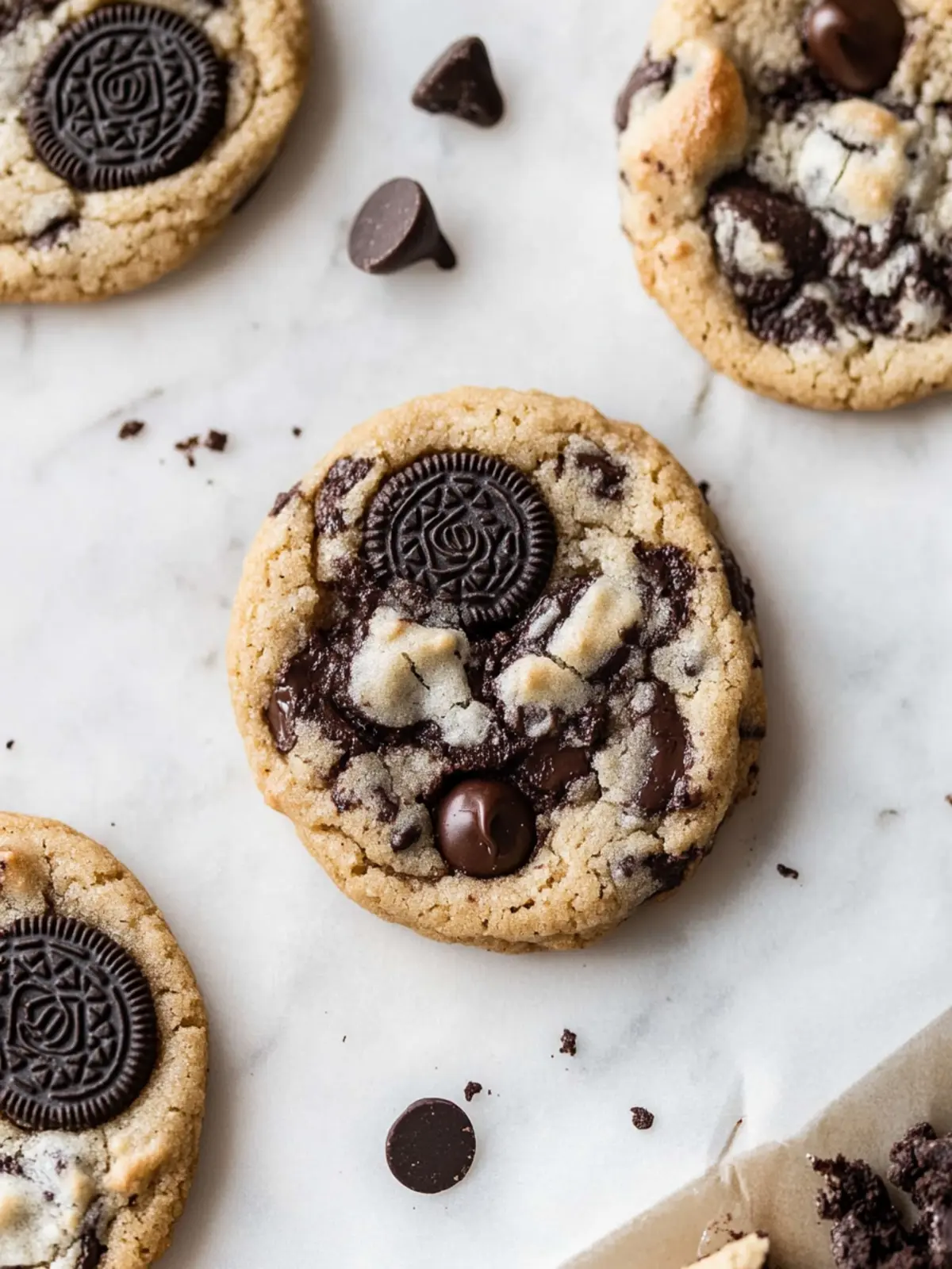 Chewy Oreo Chocolate Chip Cookies That Steal the Show 4 Oreo Chocolate Chip Cookies