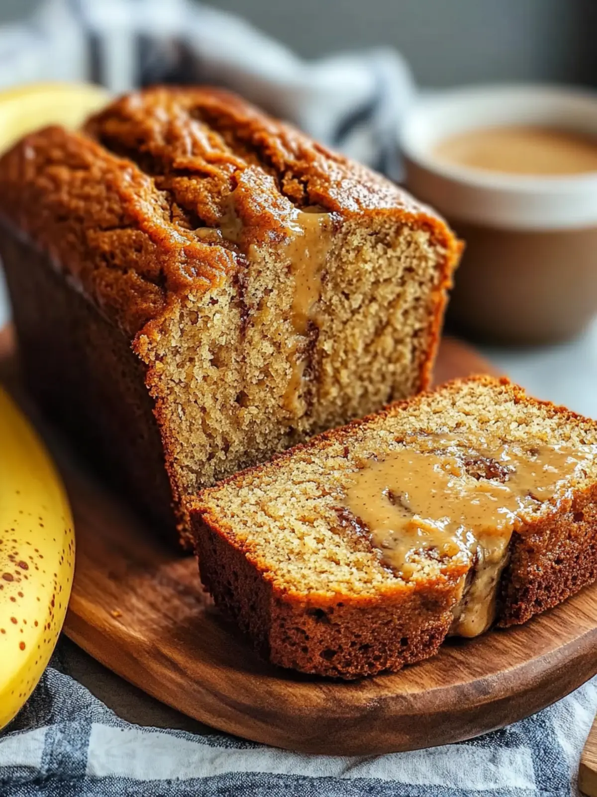 Delicious Peanut Butter Banana Bread to Elevate Your Snack Time 5 Peanut Butter Banana Bread