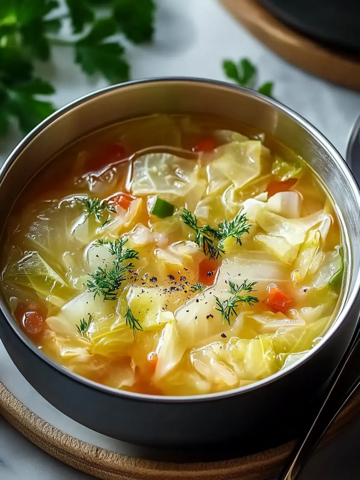 Classic Cabbage Soup: Hearty Comfort in Every Spoonful 4 Classic Cabbage Soup
