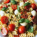 Caprese Pasta Salad: Fresh, Flavorful, and Homemade Perfection 6 Caprese Pasta Salad
