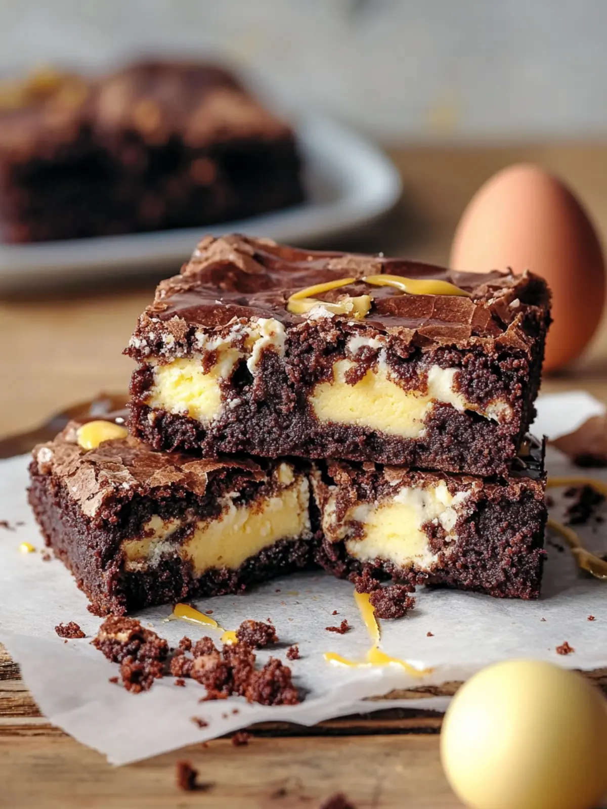 Gluten-Free Crème Egg Brownies You’ll Crave This Easter 3 Gluten-Free Crème Egg Brownies