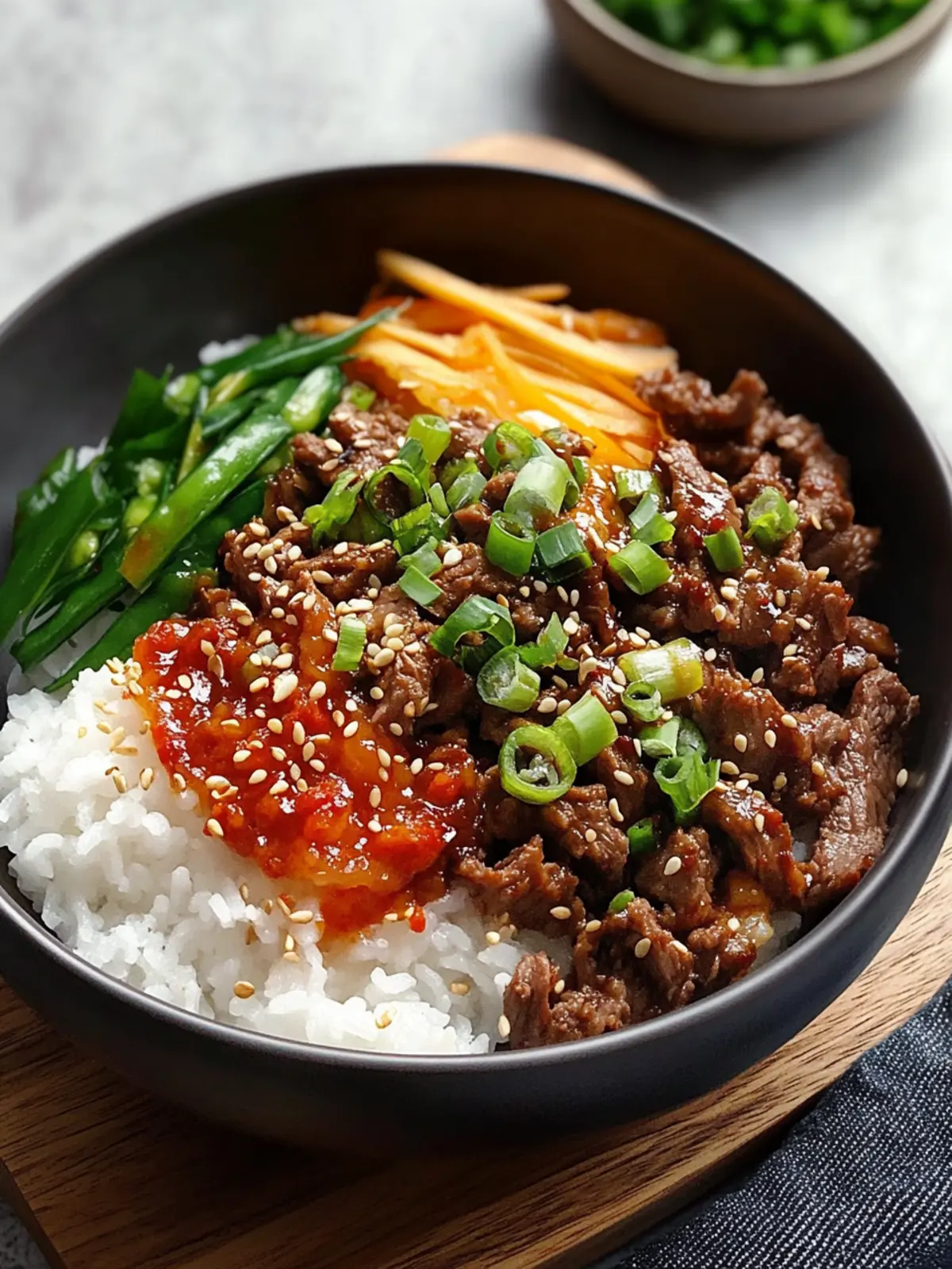 Savory Korean Beef Bowl: Quick, Easy Comfort in 20 Minutes 3 Korean Beef Bowl