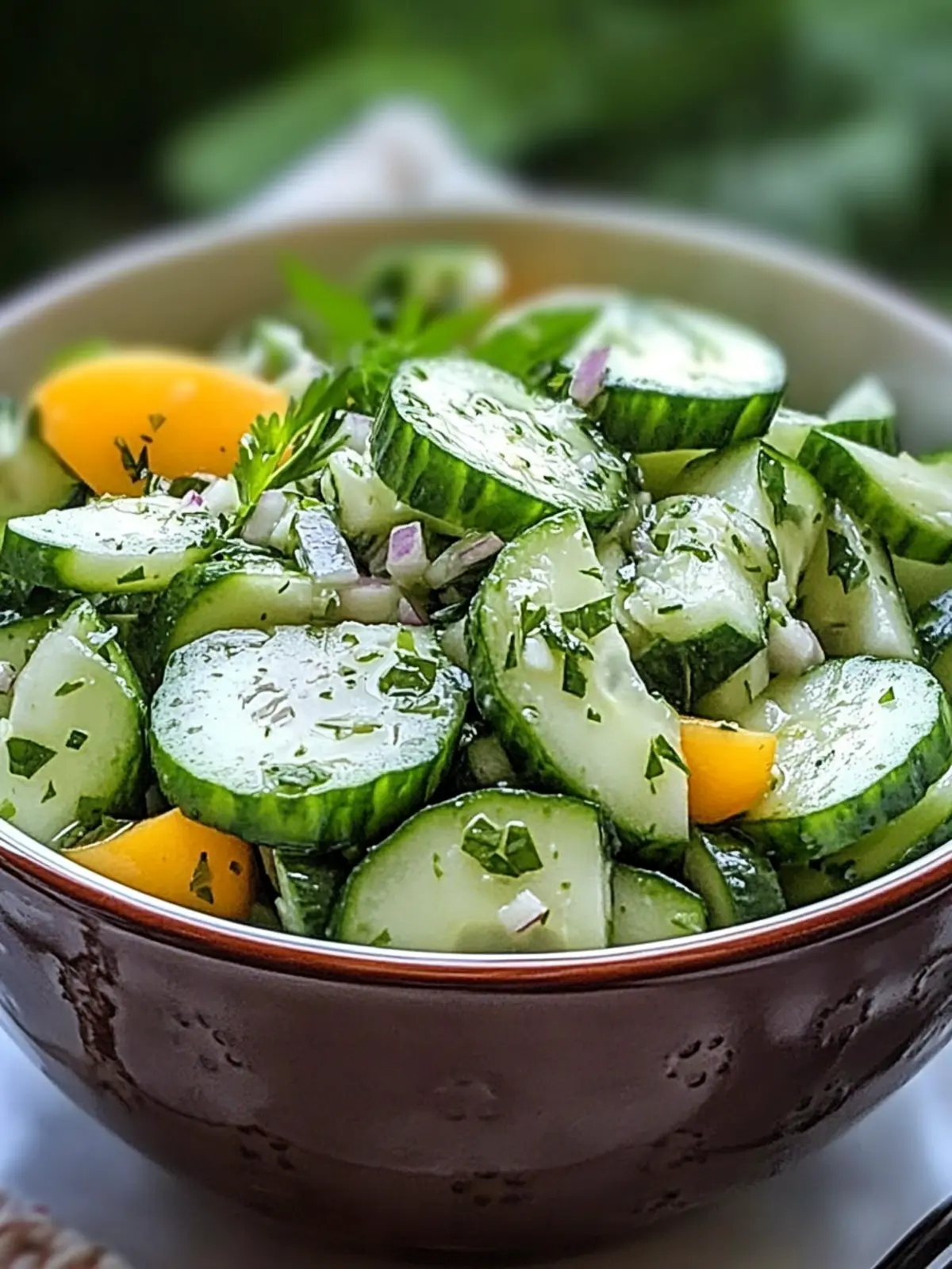 Mom's Cucumber Salad: Your Summer Side Dish Makeover 4 Mom’s Cucumber Salad