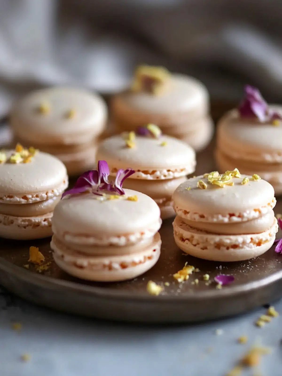 Delicious Thandai Macarons: A Festive Flavor Adventure 5 Thandai Macarons