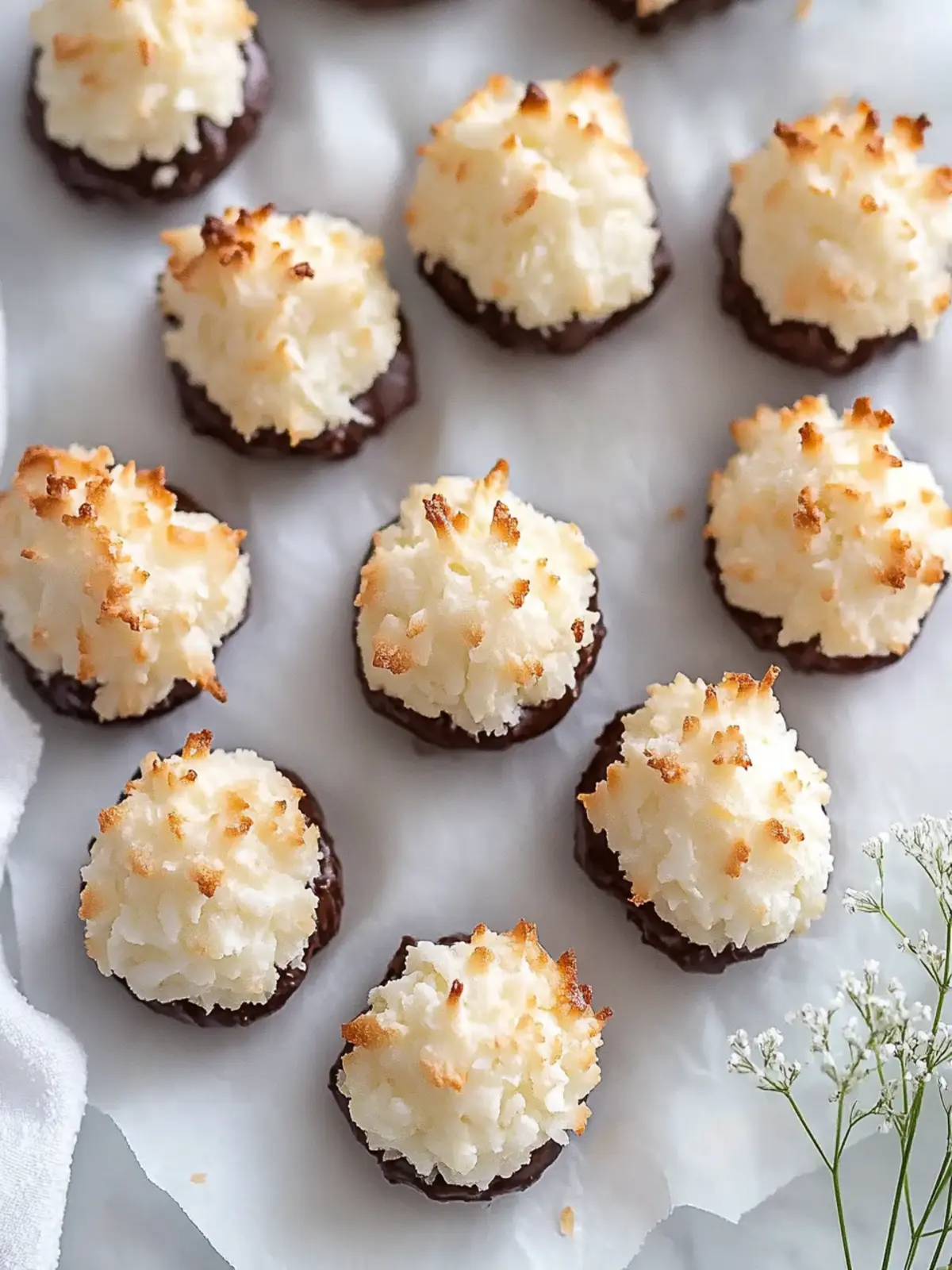 Delicious Passover Coconut Macaroons You Can Make in 30 Minutes 5 Passover Coconut Macaroons