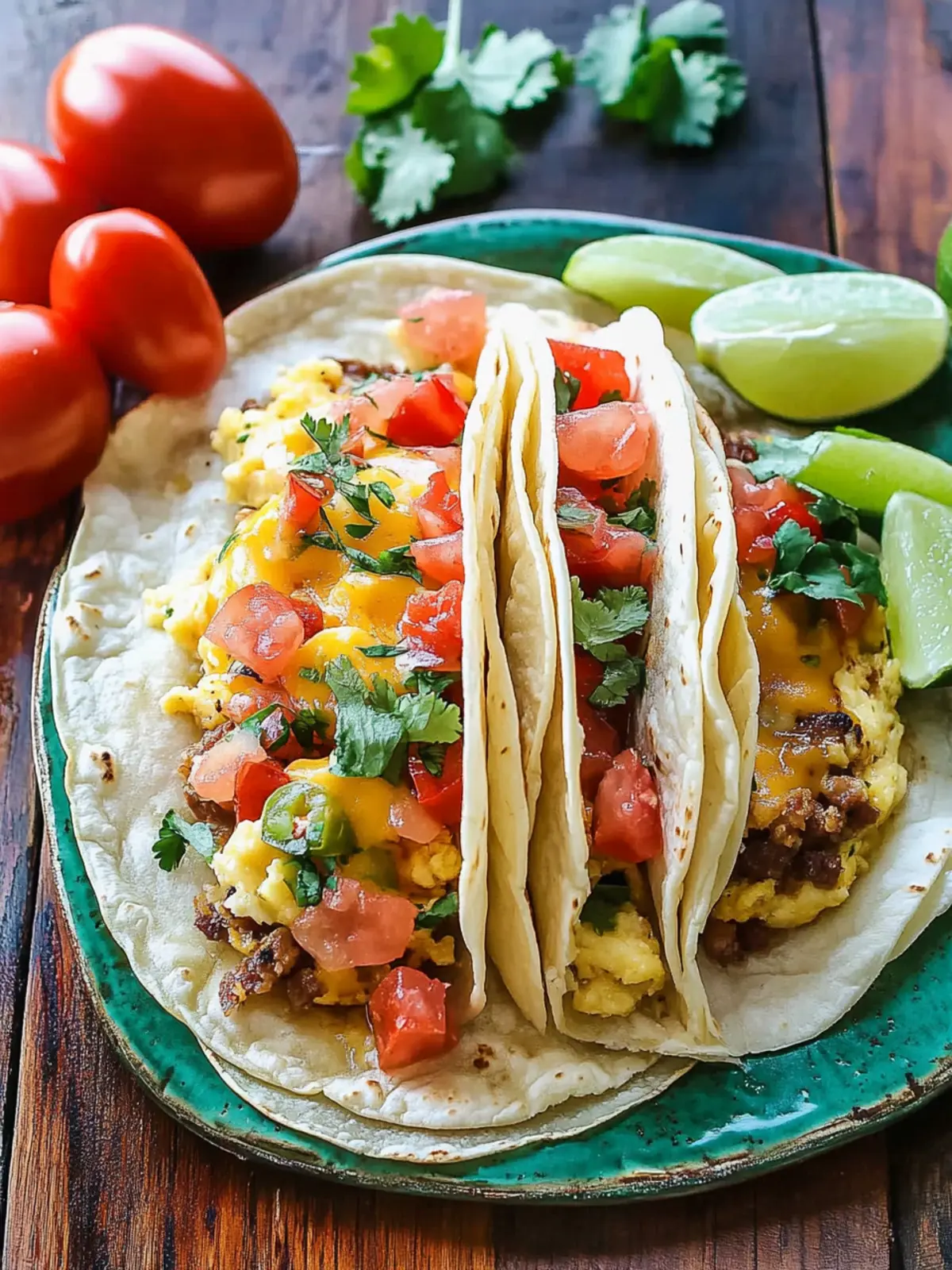 Savor Authentic Texas Breakfast Tacos: Easy, Cheesy Delights 4 Authentic Texas Breakfast Tacos