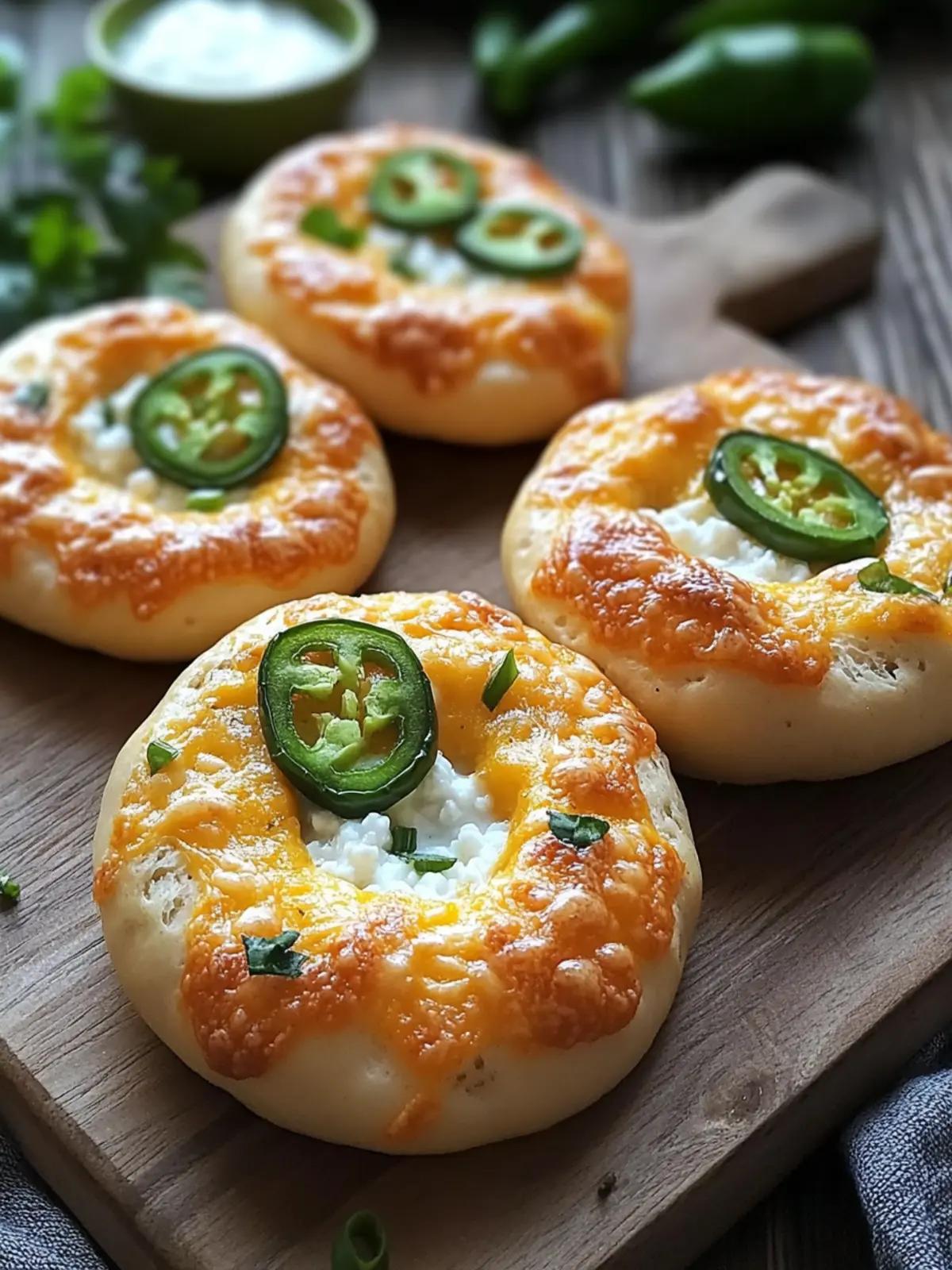 Baked Jalapeno Cheddar Protein Bagels With Cottage Cheese Bliss 3 Baked Jalapeno Cheddar Protein Bagels With Cottage Cheese Bliss