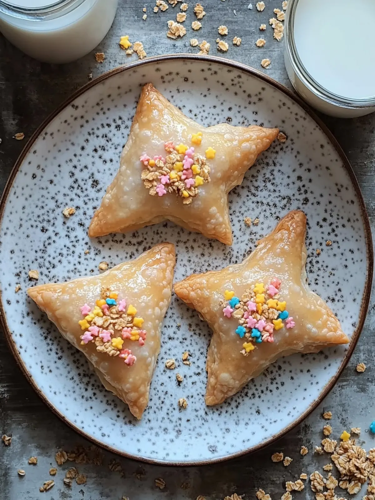 Milk and Cereal Hamantaschen: A Fun Twist on a Classic! 2 Milk and Cereal Hamantaschen