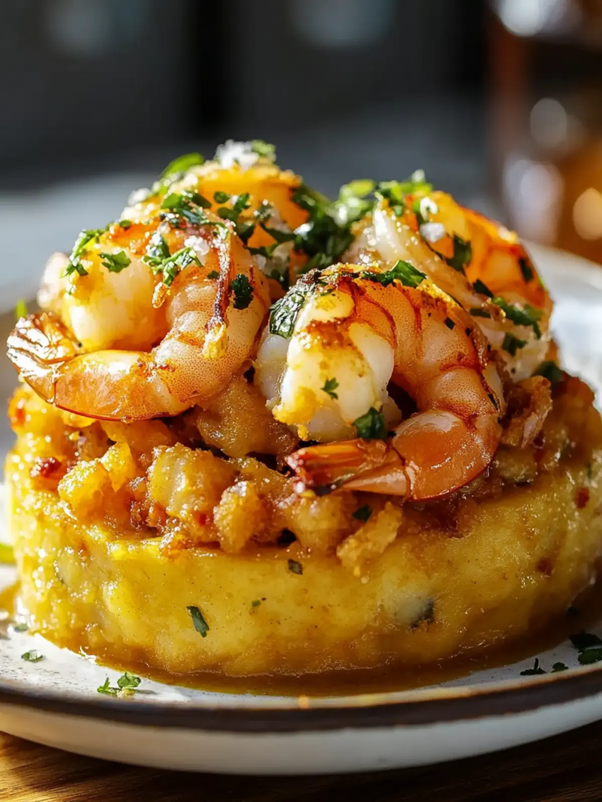 Savor Garlic Shrimp Mofongo for a Flavorful Feast 5 Garlic Shrimp Mofongo