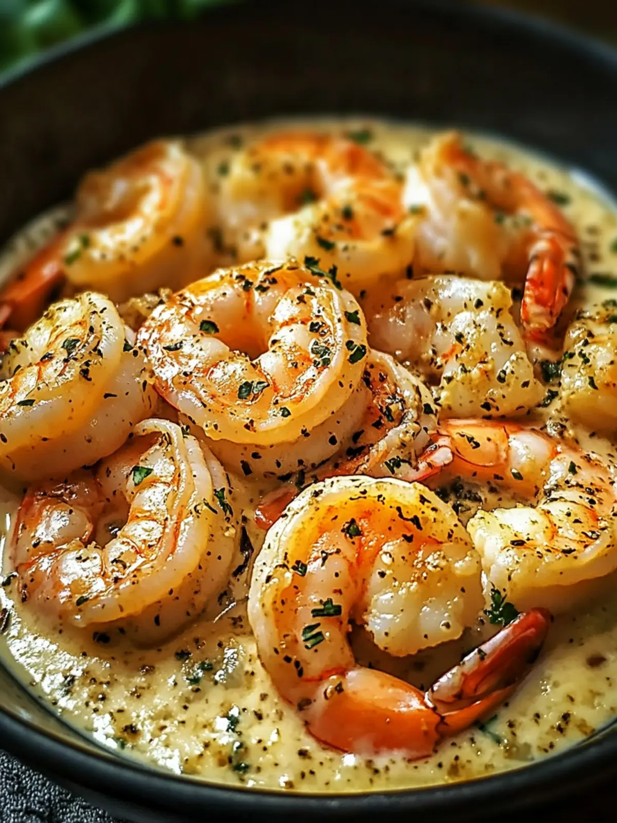 Savory Creamy Garlic Shrimp Ready in 15 Minutes Flat 2 Creamy Garlic Shrimp