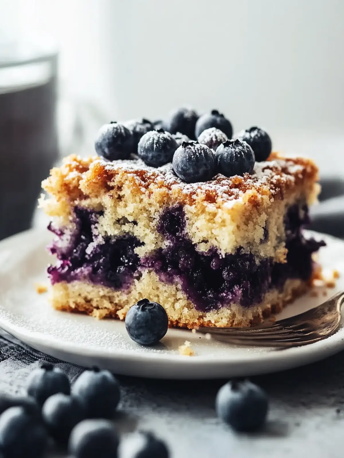 Irresistibly Moist Blueberry Coffee Cake that's Super Easy to Make 3 Blueberry Coffee Cake