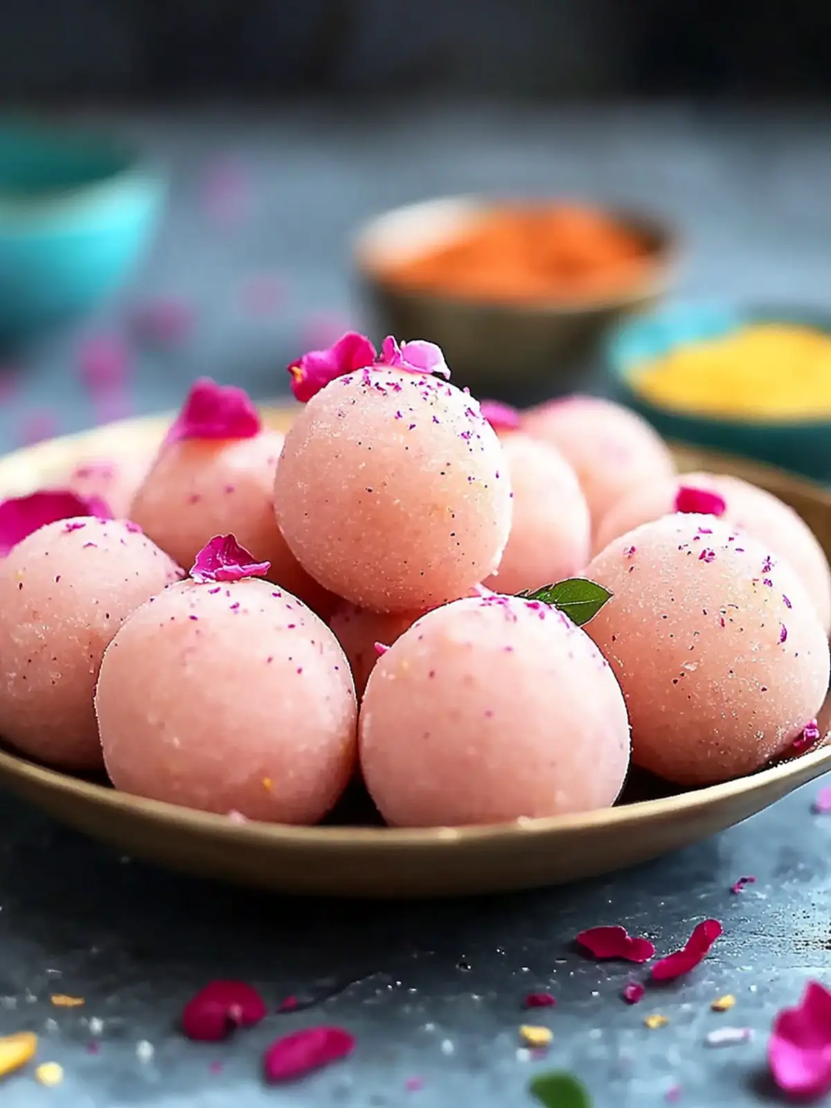 Gulkand Filled Rose Ladoo: A Delectable No-Cook Delight 5 Gulkand Filled Rose Ladoo