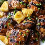 Delicious Teriyaki Pineapple Chicken Thighs in One Pan! 6 Teriyaki Pineapple Chicken Thighs