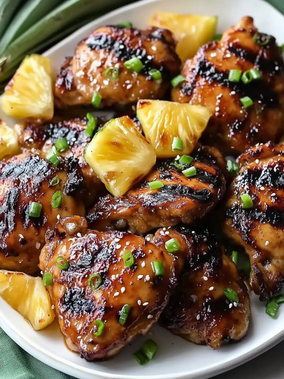 Delicious Teriyaki Pineapple Chicken Thighs in One Pan! 5 Teriyaki Pineapple Chicken Thighs