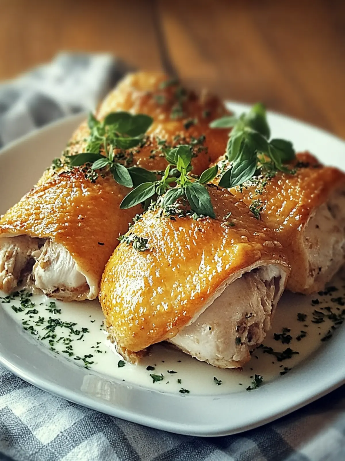 Irresistible Chicken Pillows with Creamy Parmesan Delight 3 Irresistible Chicken Pillows