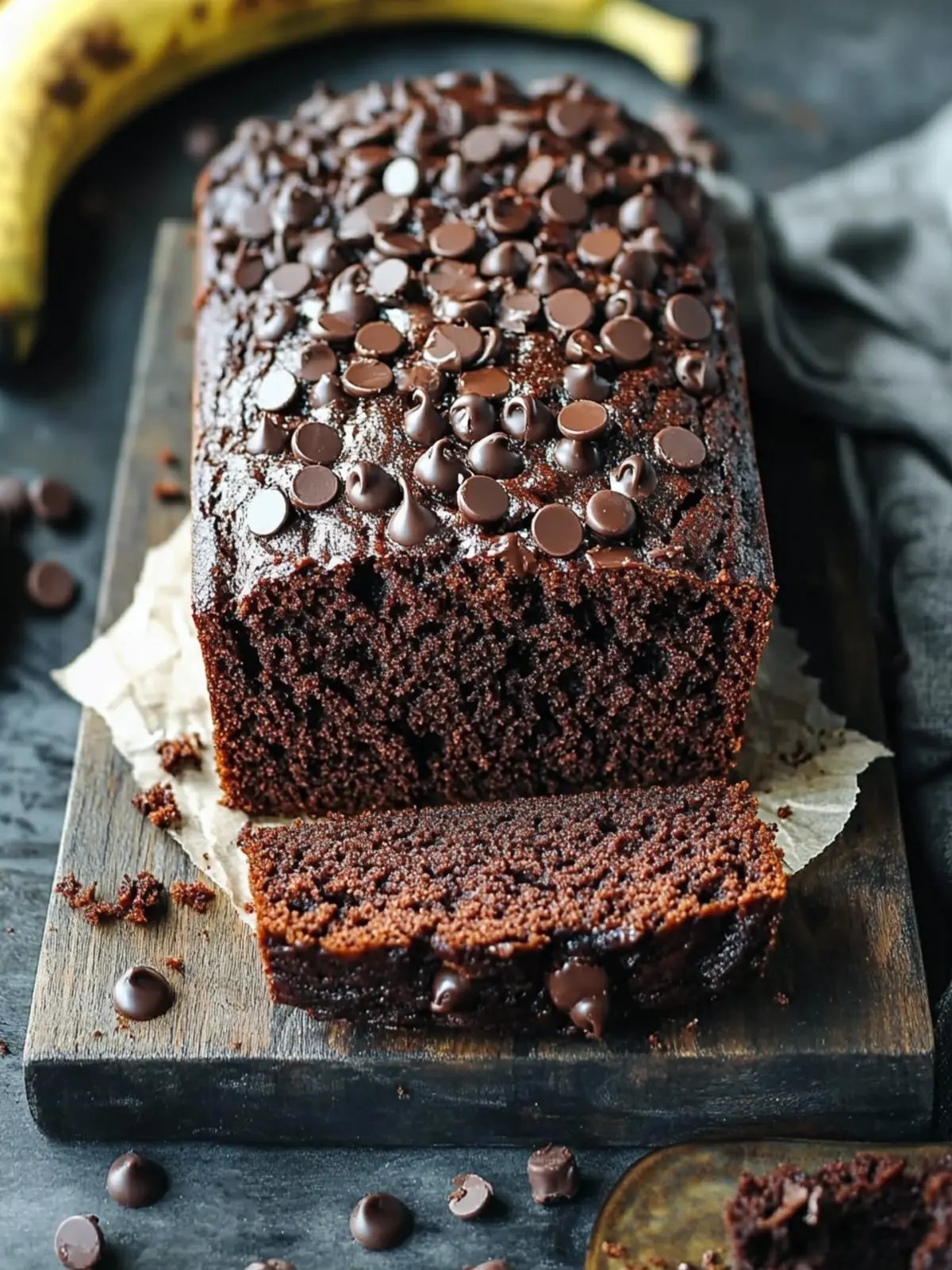 Decadent Chocolate Banana Bread for Your Cozy Mornings 4 Chocolate Banana Bread