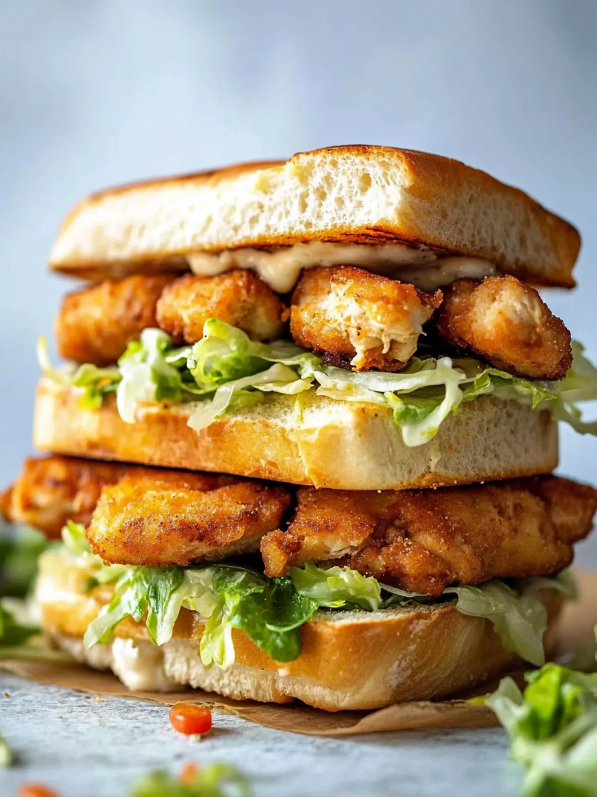 Crispy Chicken Caesar Sandwich that Inspires Meal Prep Magic 5 Chicken Caesar Sandwich