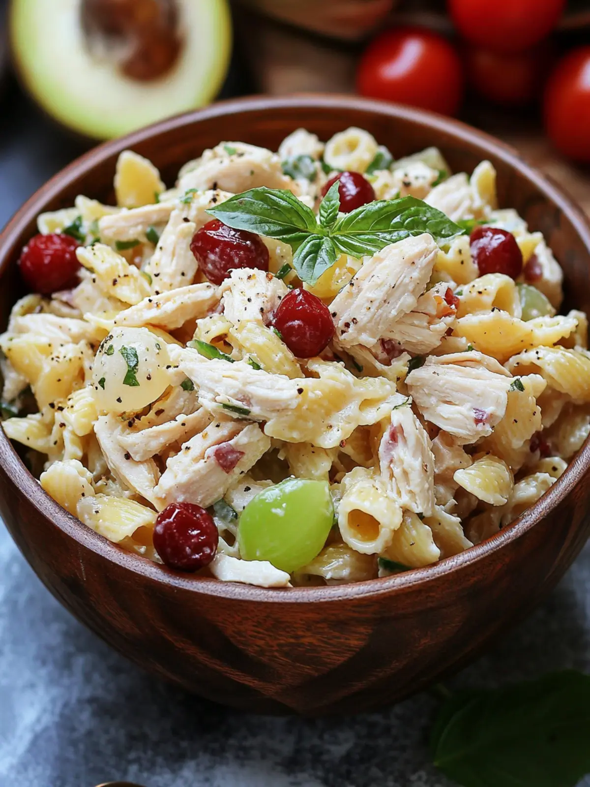 Delicious Waldorf Chicken Pasta Salad for Your Next Cookout 5 Waldorf Chicken Pasta Salad
