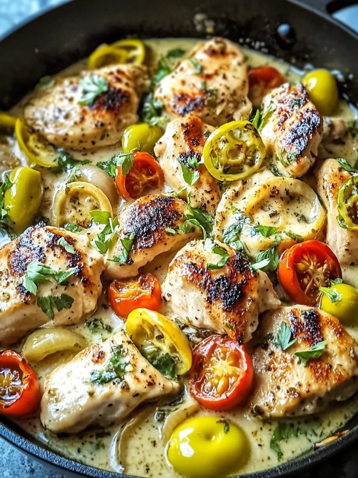 Pepperoncini Chicken Skillet: Your New Favorite One-Pan Meal 3 Pepperoncini Chicken Skillet