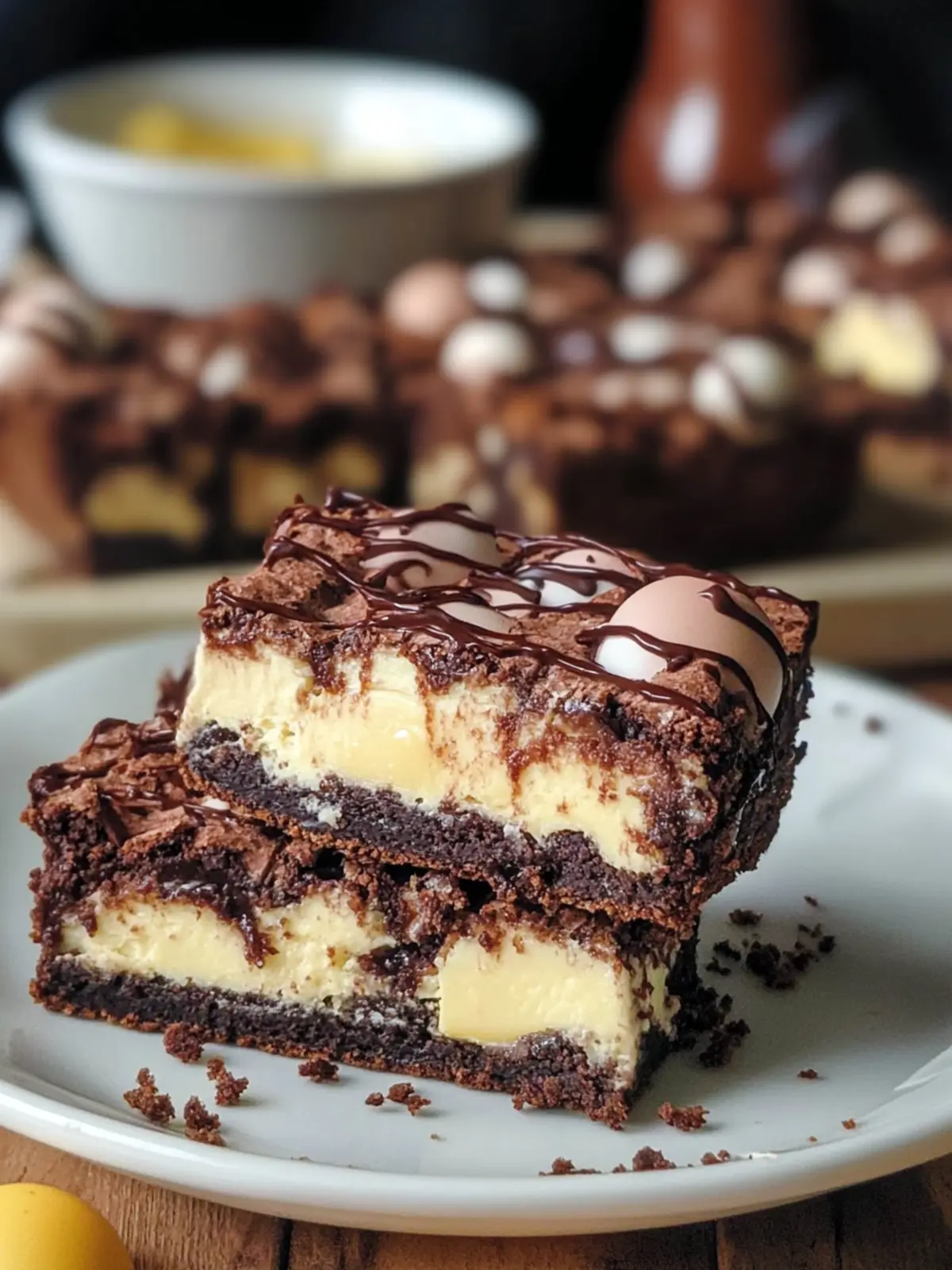 Gluten-Free Crème Egg Brownies You’ll Crave This Easter 2 Gluten-Free Crème Egg Brownies