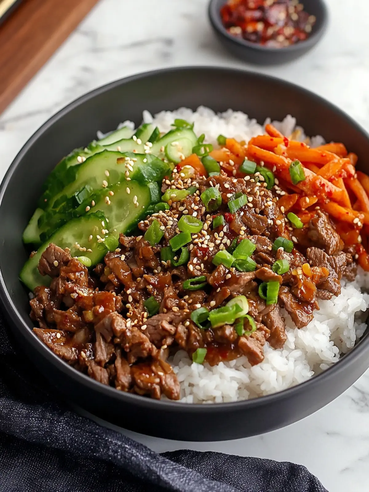 Savory Korean Beef Bowl: Quick, Easy Comfort in 20 Minutes 2 Korean Beef Bowl