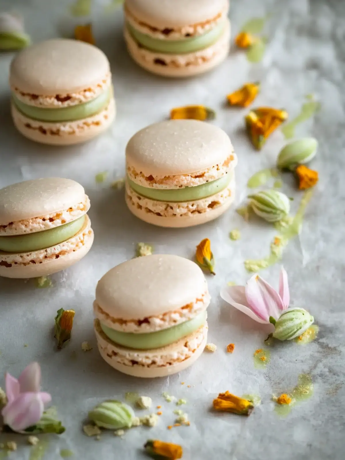 Delicious Thandai Macarons: A Festive Flavor Adventure 4 Thandai Macarons