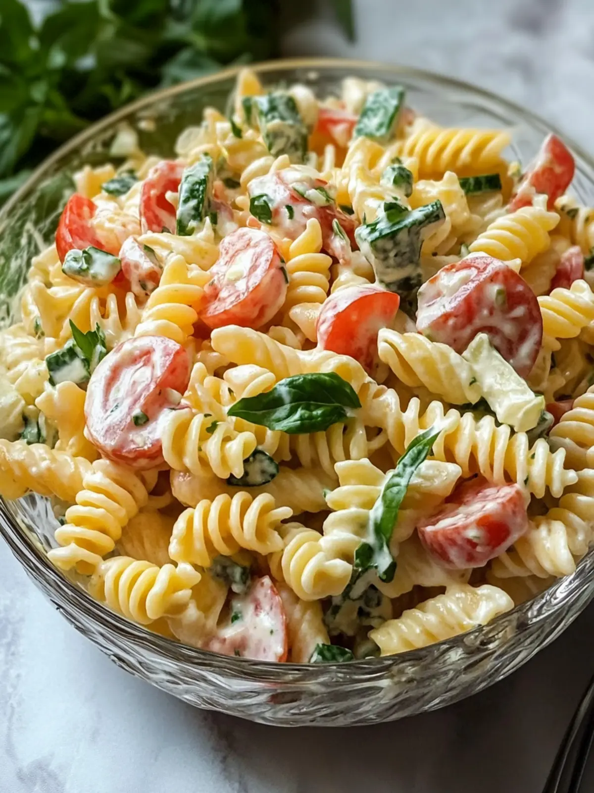 Creamy Pasta Salad Bliss for Perfect Summer Gatherings 4 Creamy Pasta Salad Bliss